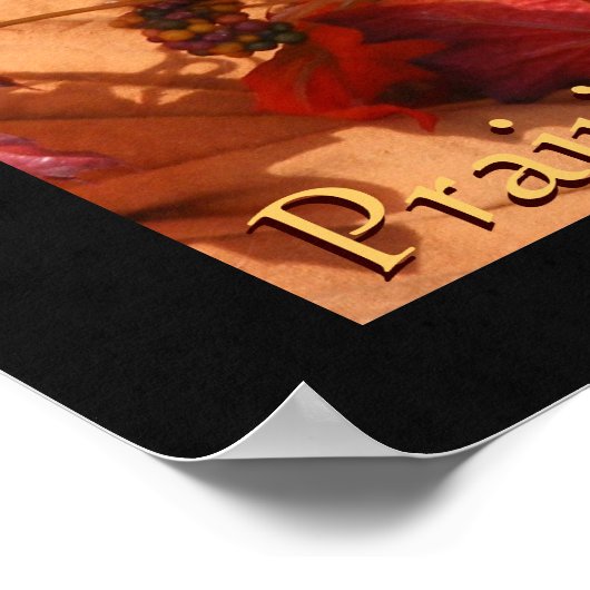 Affiche de récolte d'automne (Coin)