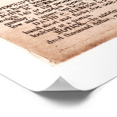 Affiche de récompense pour l'assassinat de Lincoln (Coin)