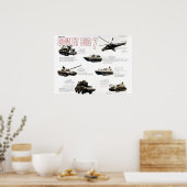 Affiche de reconnaissance de l'Armée soviétique, G (Cuisine)