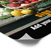 Affiche de recrutement de la banque alimentaire (Coin)