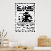 Affiche de recrutement de la guerre civile, noir (Cuisine)