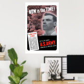 Affiche de recrutement de l'armée de 2ème guerre m (Bureau à domicile)