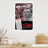 Affiche de recrutement de l'armée de 2ème guerre m (Cuisine)