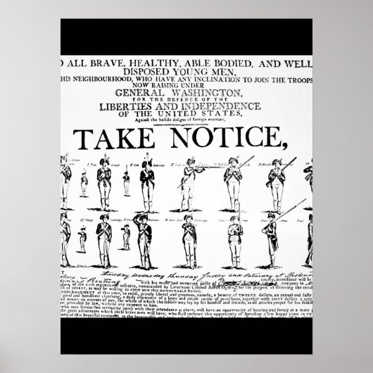 Affiche de recrutement de l'armée utilisée pendant (Devant)