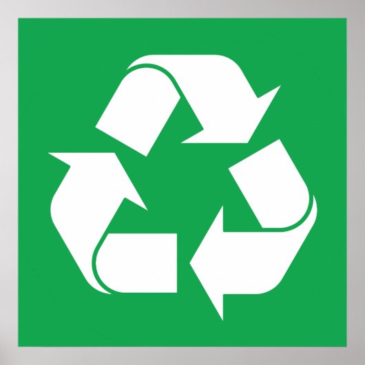 Affiche de recyclage (Devant)