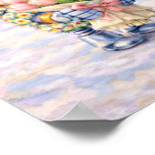 Affiche de réflexion de robot fantaisiste (Coin)