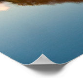 Affiche de réflexions sur les lacs d'automne (Coin)