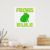 AFFICHE DE RÈGLE DES ROGS (Cuisine)