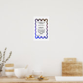 Affiche de remise de certificat de sur-analyste pr (Cuisine)