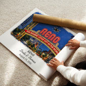 Affiche de Reno Nevada, Aquarelle, Sur mesure