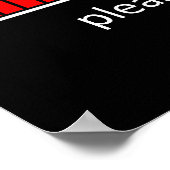 Affiche de report à plus tard (Coin)
