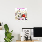 Affiche de restaurant gastronomique du perroquet d (Bureau à domicile)