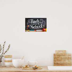 Affiche de retour à l'école