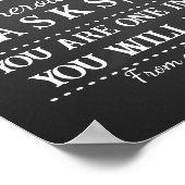 Affiche de retraite personnalisée Imprimer (Coin)