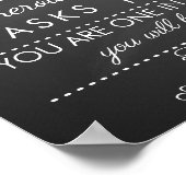 Affiche de retraite personnalisée | retraite (Coin)
