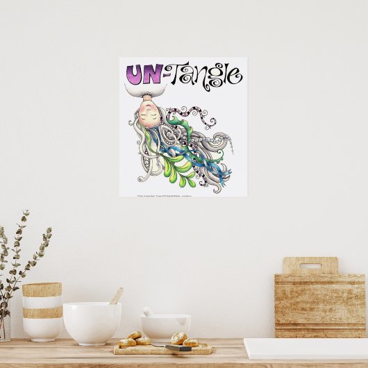 Affiche de retraite UN-Tangle (Cuisine)