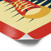 Affiche de Retro Rock Music (Coin)