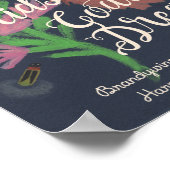 Affiche de rêve de chèvre d'été (11" x 14") (Coin)