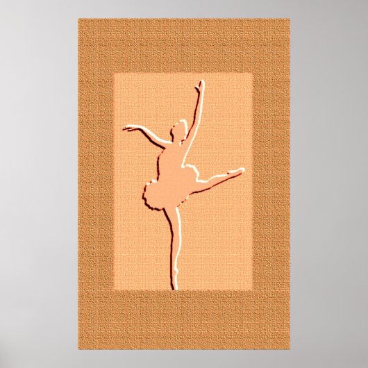 Affiche de rêve de danseuse (Devant)