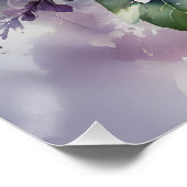 affiche de rêve d'hibiscus blanc (Coin)
