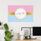 Affiche de révélation de genre (Bureau à domicile)