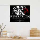 Affiche de RÉVÉLATION et illustration encadrée (Cuisine)