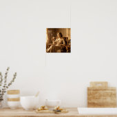 Affiche de Rêverie de l'Heure Dorée dans un Salon  (Cuisine)