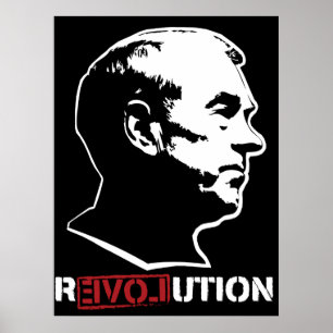 Affiche de révolution de Ron Paul