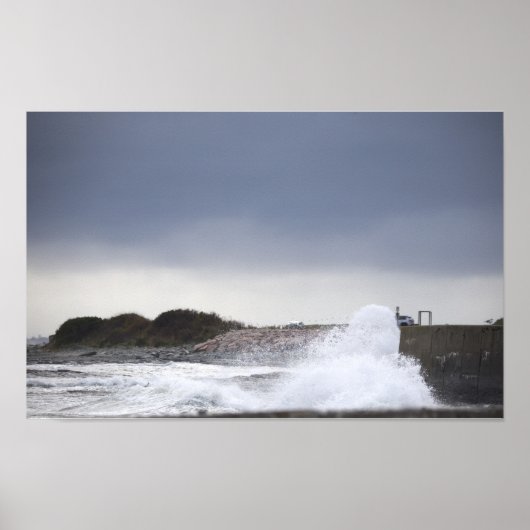 Affiche de Rhode Island Waterscape (Devant)