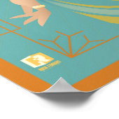 Affiche de rhum blanc (Coin)