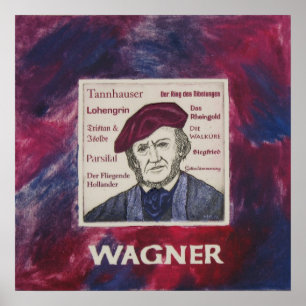 Affiche de Richard Wagner