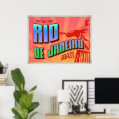 Affiche de RIO de JANEIRO (Bureau à domicile)