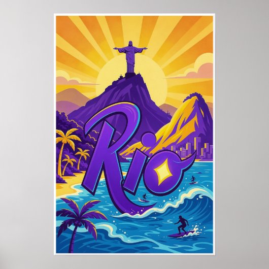 Affiche de Rio de Janeiro (Devant)