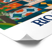 Affiche de Rio De Janeiro - Impression de l'escali (Coin)