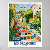 Affiche de Rio De Janeiro - Impression de l'escali (Devant)