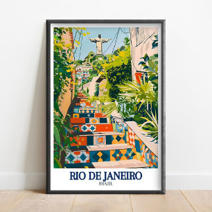 Affiche de Rio De Janeiro - Impression de l'escali