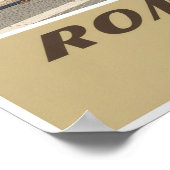 Affiche de Rome, Italie (Coin)
