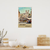 Affiche de Rome, Italie (Cuisine)
