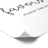 Affiche de roses à l'aquarelle, prenez-en un (Coin)