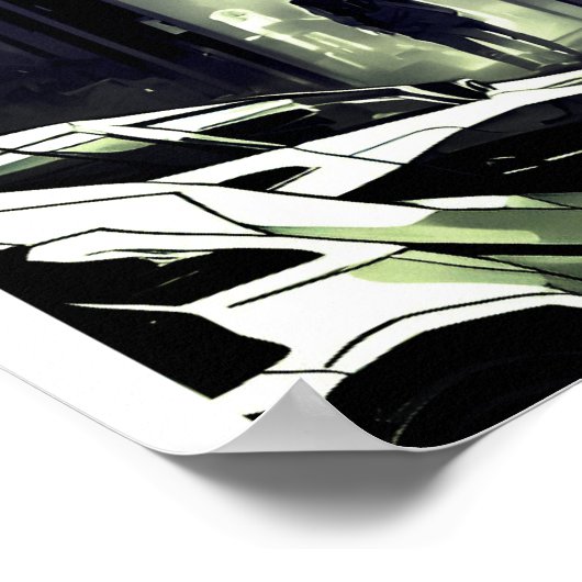 Affiche de rue de Tokyo (Coin)