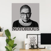 Affiche de Ruth Bader Ginsburg (Bureau à domicile)