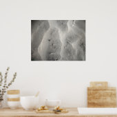 Affiche de Sable de Quartz Abstrait de Siesta Keys (Cuisine)