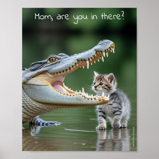 Affiche de Sad Lonely Pets : Maman es-tu là-dedans (Devant)