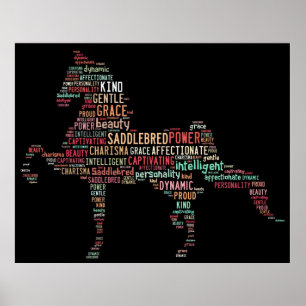 Affiche de Saddlebred