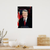 Affiche de sagesse de Jimmy Carter sur les "droits (Cuisine)