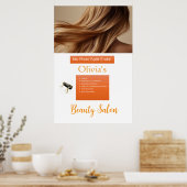 Affiche de salon de beauté Plus d'extrémités fourc (Cuisine)