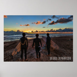 Affiche de San Diego, la Californie (Etats-Unis)