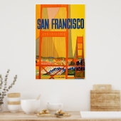 affiche de San Francisco (Cuisine)