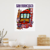 Affiche de San Francisco (Cuisine)