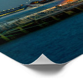 Affiche de San Francisco Waterfront | City Lights (Coin)